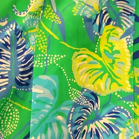 Lilly Pulitzer Silvana Skort, Botanical Green, Size XXS